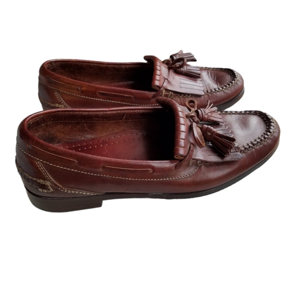 Cole Haan Men\'s Country Tassel Loafer Brown  Size 9